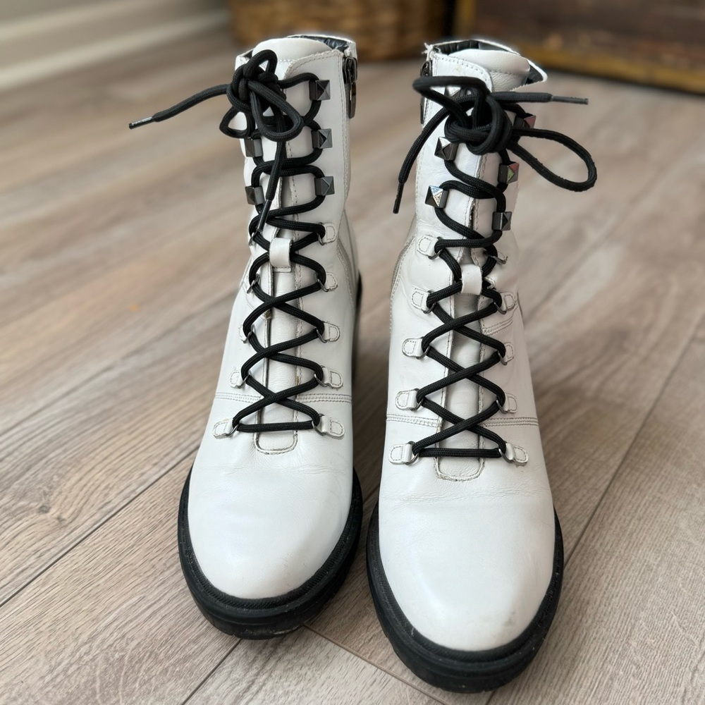 Marc Fisher Laboni Combat Boot - Picture 3 of 10